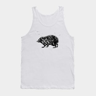 Hedgehog Art Tank Top